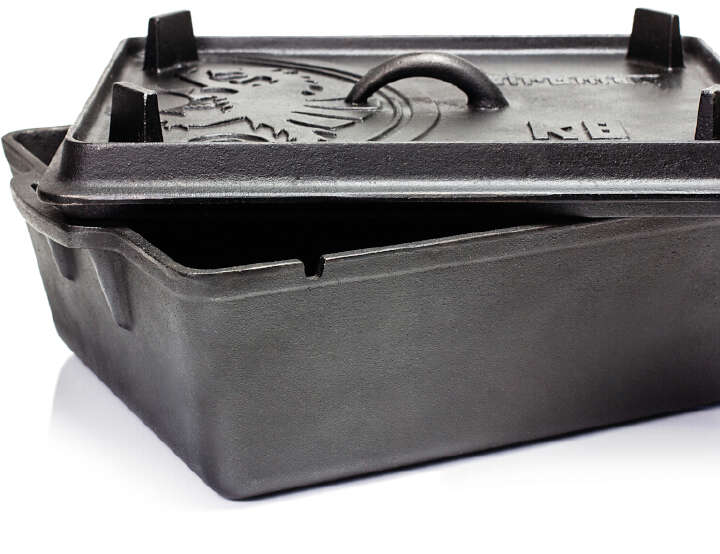 Petromax Brat- und Backform mit Deckel 34 x 14,5 x 24 cm